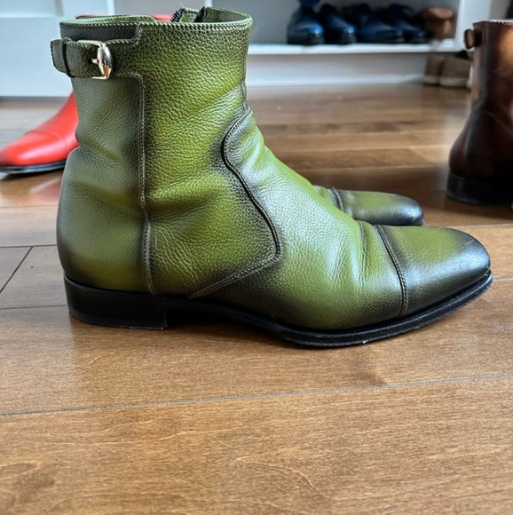 Gucci slides glamour and luxury red boot - Picture 3 of 8